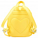 Желтый стеганый рюкзак, 18х19х8 см Guess | Фото 3