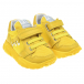 Желтые кроссовки с застежкой велкро Falcotto | Фото 1