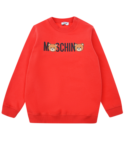 Свитшот с логотипом Moschino | Фото 1