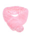 Розовый меховой шарф  | Фото 3
