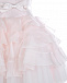 Платье с пышной многоярусной юбкой Monnalisa | Фото 3