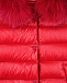 Красное пуховое пальто-трапеция Freedomday | Фото 6