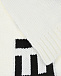 Белый шарф с логотипом MM6 Maison Margiela | Фото 3