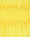 Желтое приталенное платье 120% Lino | Фото 8