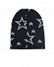 Черная шапка с серыми звездами Catya | Фото 2