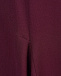 Юбка годе из шерсти, бордовая Alberta Ferretti | Фото 7