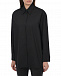Черная рубашка свободного кроя MM6 Maison Margiela | Фото 6