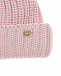 Розовая базовая шапка Il Trenino | Фото 3