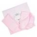 Комплект белья Miky: простыня на резинке, наволочка, пододеяльник. розовый Lepre | Фото 1