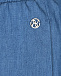 Синие шорты с поясом на резинке Dan Maralex | Фото 10