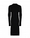 Черное платье с вышивкой Balmain | Фото 2