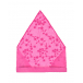 Розовая косынка с цветочной вышивкой Arc-en-ciel | Фото 1