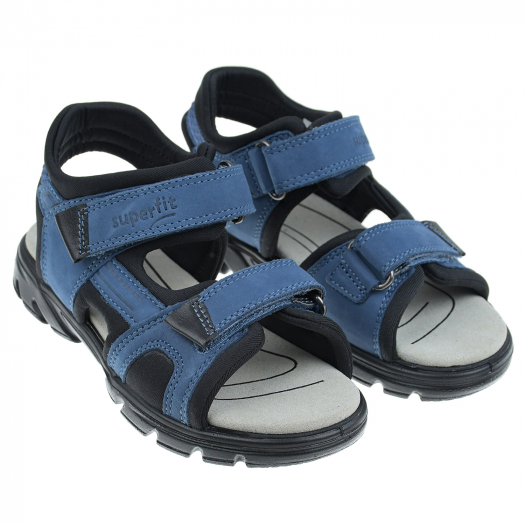 Матовые синие сандалии SUPERFIT | Фото 1