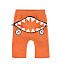 Оранжевые трикотажные шорты  | Фото 3
