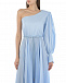 Голубое платье с плиссированной юбкой  | Фото 7