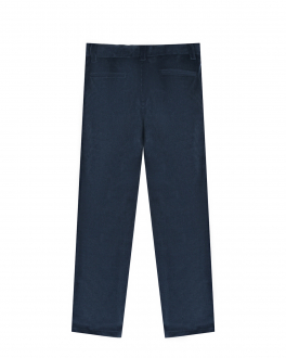Синие вельветовые брюки Dal Lago Синий, арт. N108 8728 1 | Фото 2