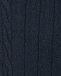 Вязаные леггинсы из кашемира, темно-синие Tomax | Фото 3