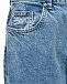Зауженные голубые джинсы Mo5ch1no Jeans | Фото 4