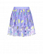 Двухслойная юбка с геометрическим принтом Stella McCartney | Фото 2