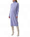 Сиреневое платье-водолазка из шерсти и кашемира Dan Maralex | Фото 2
