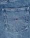Голубые джинсы прямого кроя Tommy Hilfiger | Фото 4