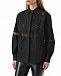 Черная блузка с шитьем Roberto Cavalli | Фото 6