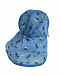 Голубая кепка с принтом &quot;пальмы&quot; MaxiMo | Фото 2