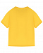 Желтая футболка с лого в тон Dolce&Gabbana | Фото 2