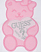 Белая толстовка с аппликацией &quot;розовый медвежонок&quot; Guess | Фото 3
