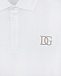 Белая футболка-поло с логотипом Dolce&Gabbana | Фото 4