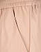 Розовые брюки из натуральной кожи  | Фото 8