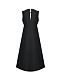 Платье с вырезом-каплей, черное Dorothee Schumacher | Фото 5