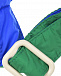 Двухстронняя шапка-ушанка, синий/зеленый Yves Salomon | Фото 15
