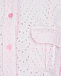 Розовая джинсовая рубашка с перфорацией Forte dei Marmi Couture | Фото 6