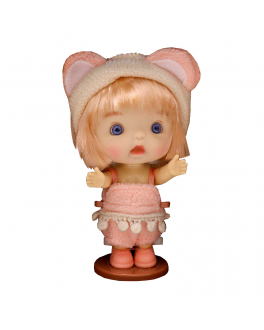 Кукла Baby Cute в шапке с ушками 10 см Funky Toys , арт. FT0689337 | Фото 1