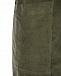 Вельветовые брюки оливкового цвета Deha | Фото 6