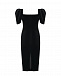 Бархатное черное платье Dan Maralex | Фото 6