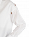 Белая рубашка с асимметричным подолом  | Фото 10