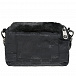 Черная сумка с отделкой эко-мехом, 19x13x11 см Poivre Blanc | Фото 3