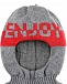 Шапка-шлем с декором &quot;ENJOY&quot; Chobi | Фото 5