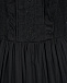 Платье с кружевными вставками черного цвета  | Фото 3