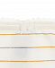 Трусы-шортики с принтом в золотистую полоску Sanetta | Фото 3