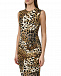 Платье миди, леопардовый принт Roberto Cavalli | Фото 7