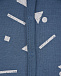 Синий комбинезон с геометрическим принтом Sanetta | Фото 3