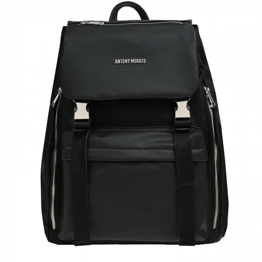 Рюкзак из экокожи с ремешками Antony Morato | Фото 1
