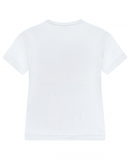 Белая футболка с принтом &quot;Speed Xplorer&quot; Diesel Белый, арт. J00571 KYATB K100 | Фото 2