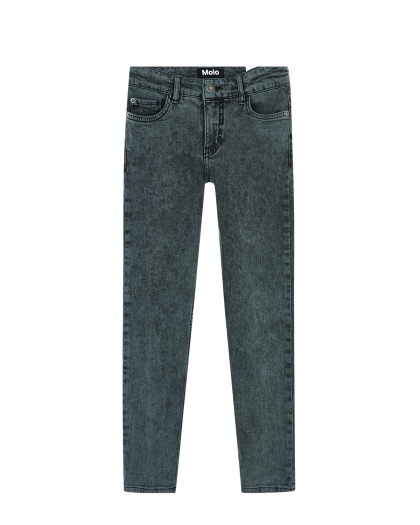 Зеленые прямые джинсы Molo | Фото 1