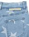 Джинсовые шорты с принтом &quot;звезды&quot; Stella McCartney | Фото 4