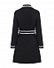 Черное платье с контрастной отделкой Vivetta | Фото 2