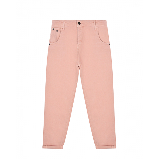 Розовые джинсы с отворотом Calvin Klein | Фото 1